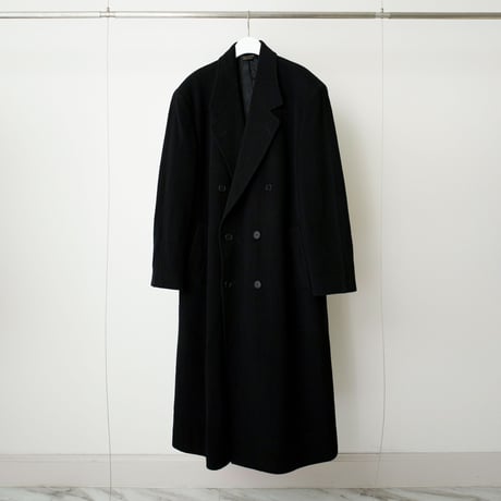 Double Breasted Wool Maxi Coat