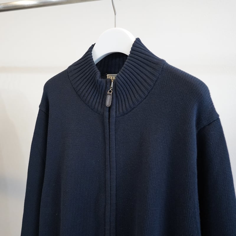 エルエルビーン　綿１００％　ドライバーズニット　霜降り　ネイビー　美品 L.L.Bean Drivers Knit | kuonbyrinq's STORE