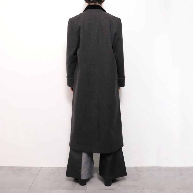 Maxi wool chester coat  