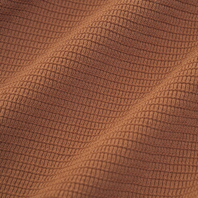 （【VICTIM】（ハイゲージワッフルBigシルエットPOLO SHIRTS） VICTIM ヴィクティム / WAFFLE BIG POLO SHIRTS ハイゲージワッフル