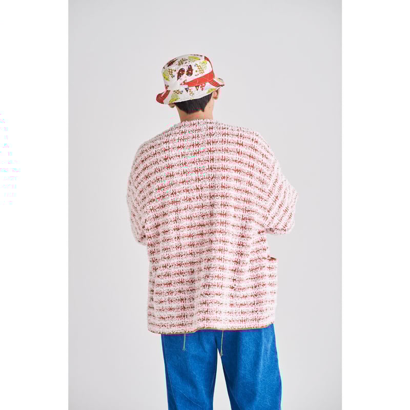 DISCOVERED > TWEED KNIT CARDIGAN JACKET | kuo