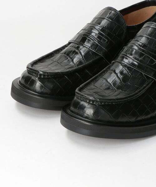 jieda ローファー LEATHER LOAFERS ジエダ　レザー　黒 JieDa> LEATHER LOAFERS | kuonbyrinq's STORE