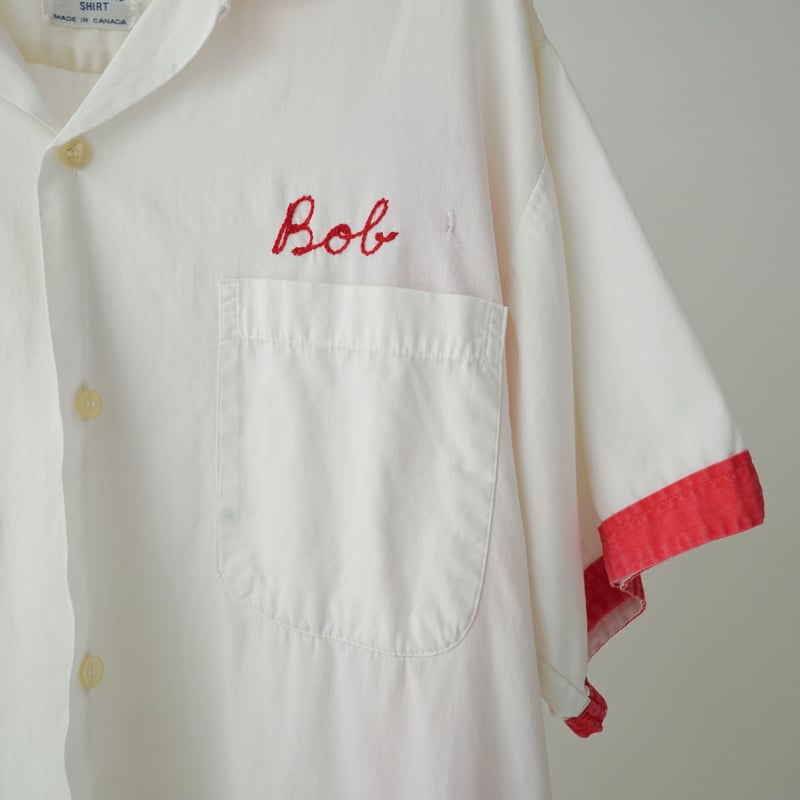 60s Chain Stitch Bowling Shirt 