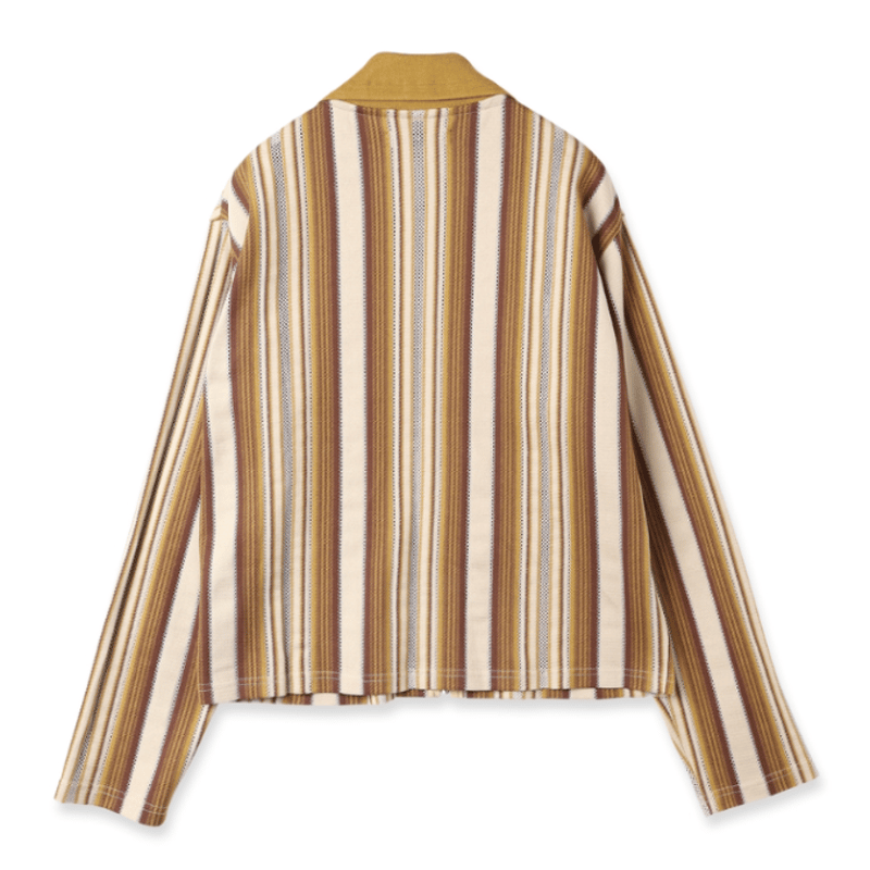 【新品】 ジエダ 2024SS STRIPE SHIRT CARDIGAN JieDa> STRIPE SHIRT CARDIGAN -BEIGE- | kuonbyr