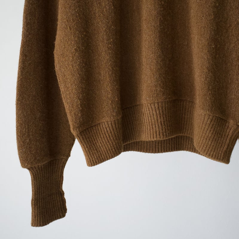 60~70s Warren Knit V-neck Orlon and Alpaca Knit