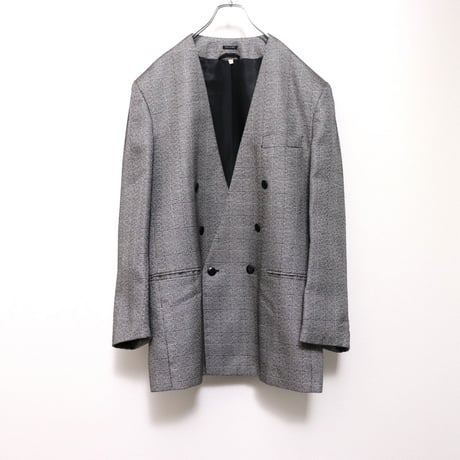 Double breasted tailored jacket "Gray" [@zastin_tcp]