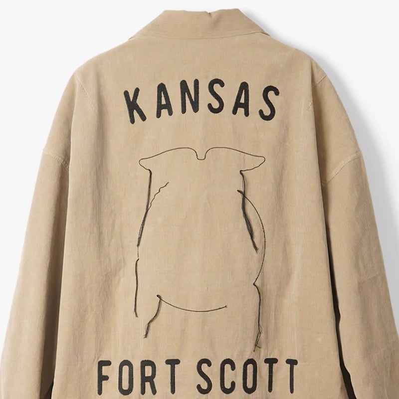 Name.> FORT SCOTT FFA JACKET -BEIGE- | kuonbyr