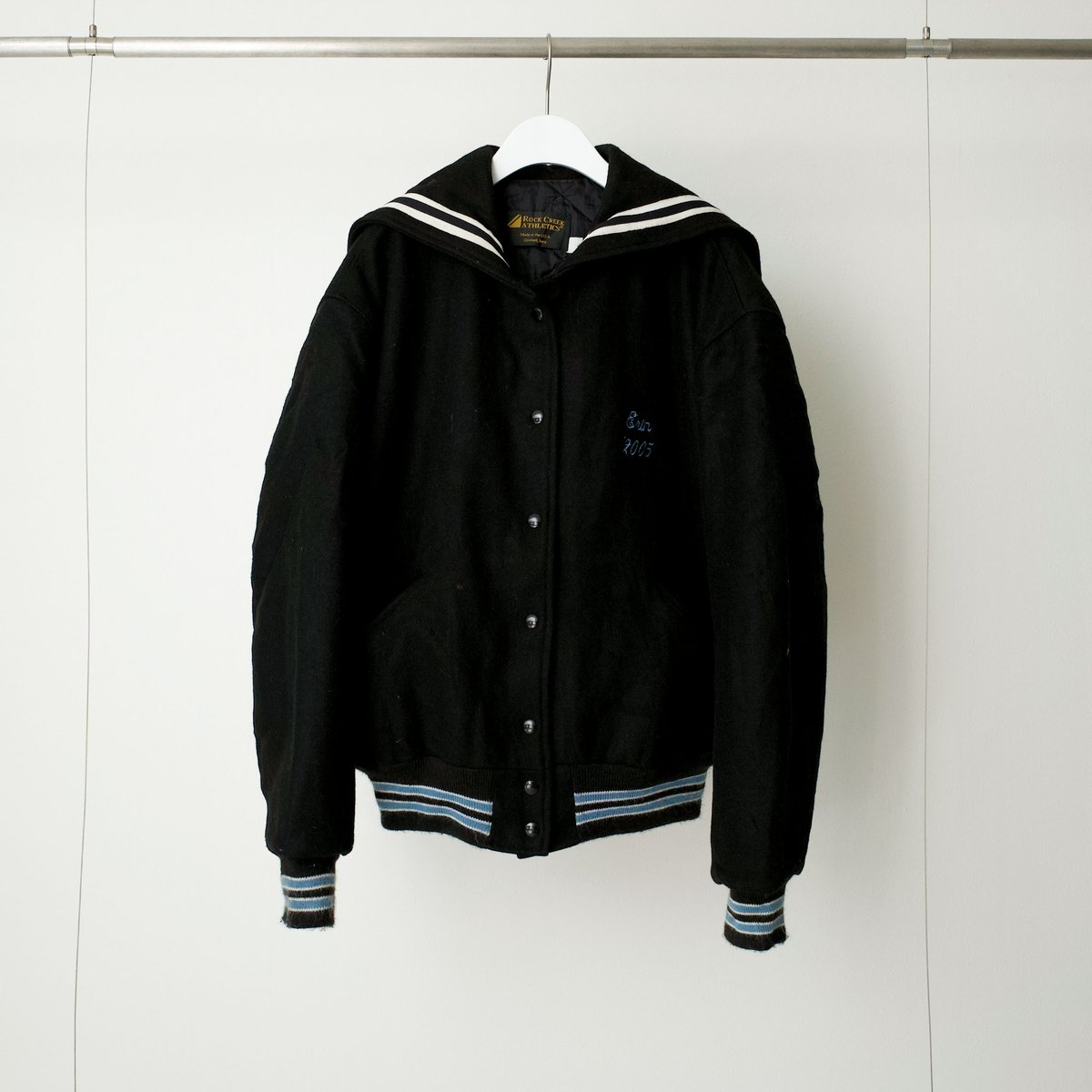 Sailor Collar Varsity Jacket | kuonbyrinq's STORE Sailor Collar Varsity Jacket | kuonbyrinq's STORE