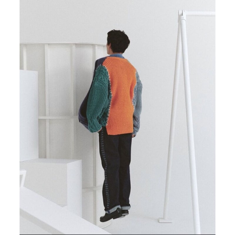 amok> MULTI DOCKING KNIT GAWN | kuonbyrinq