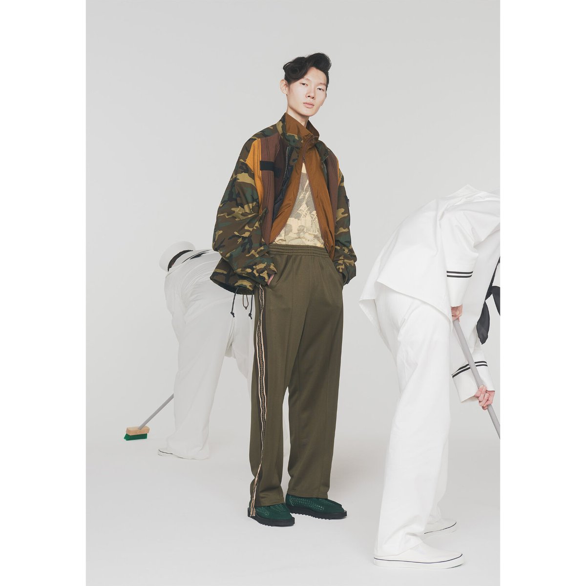 elephanttribalfabrics トラックパンツ elephant TRIBAL fabrics | エレファントトライバルファブリックス |