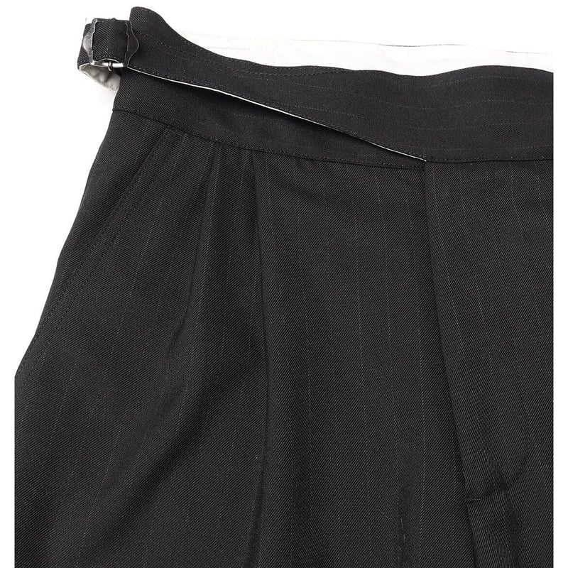 JieDa> GURKHA STRAIGHT WOOL PANTS | kuonbyrinq 