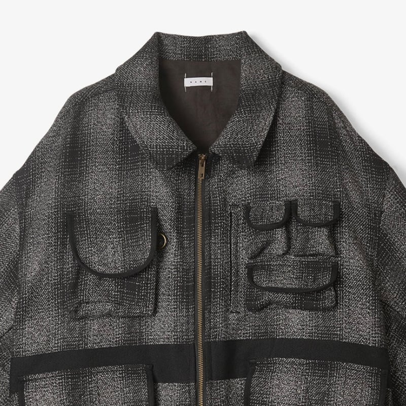 Name.> FLANNEL PHOTOGRAPHERS FLIGHT JACKET | k