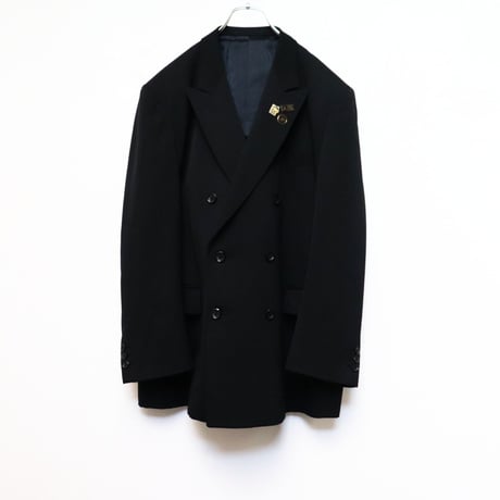 Double breasted tailored jacket "Black" [@zastin_tcp]