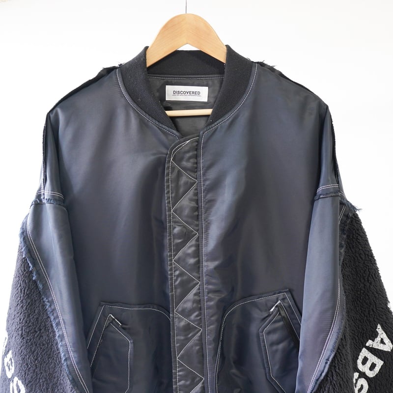 ジャケット・アウター DISCOVERED BOA SLEEVE MA-1 DISCOVERED> BOA SLEEVE MA-1 / WHT | kuonbyrinq