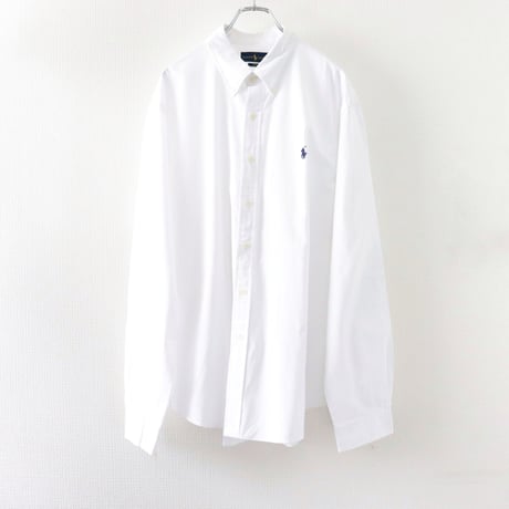 "Ralph Lauren" Oversized shirt "white"  [@zastin_tcp]