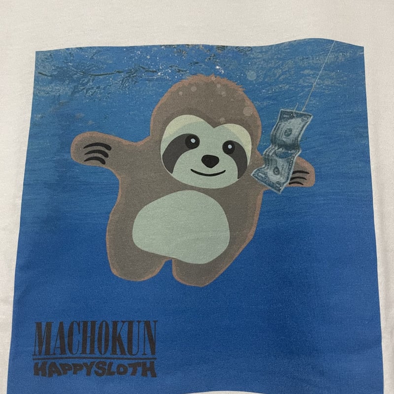 SOLD OUT！】【Tシャツ】ナマケモノマッチョくん CDジャケット