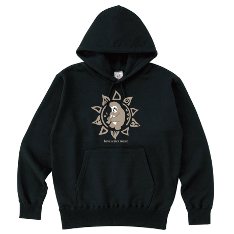 【即納】【パーカー】ナマケモノマッチョくん Sun&Moon パーカー 長袖 Hoodie