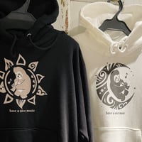 【即納】【パーカー】ナマケモノマッチョくん Sun&Moon パーカー 長袖 Hoodie