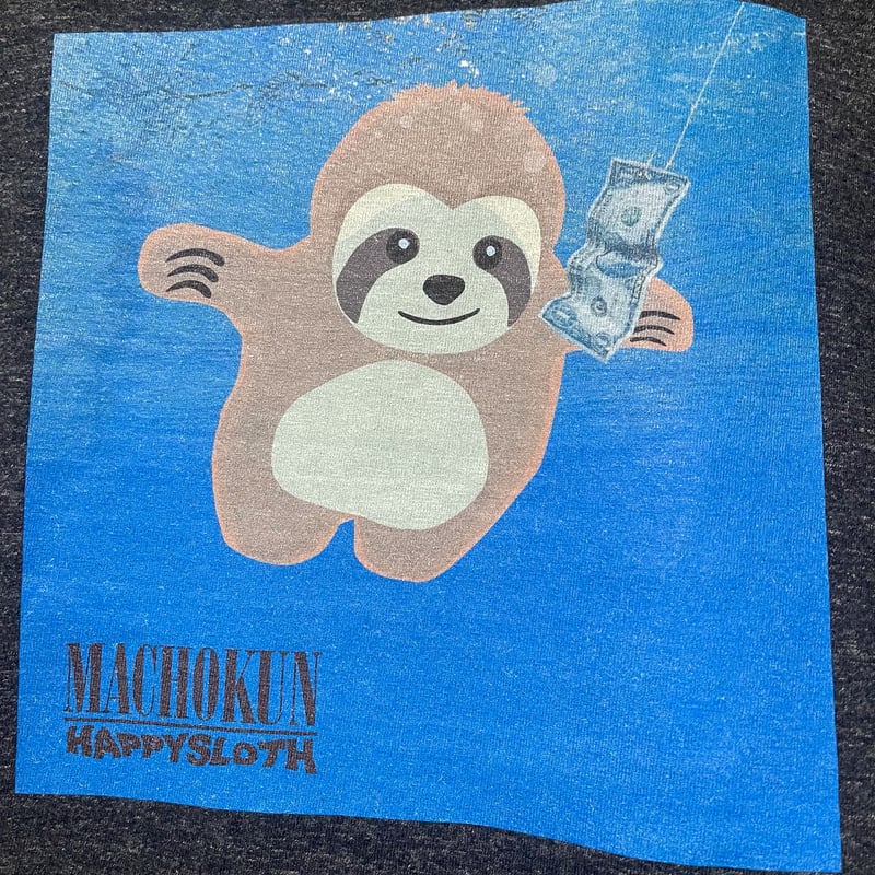 SOLD OUT！】【Tシャツ】ナマケモノマッチョくん CDジャケット
