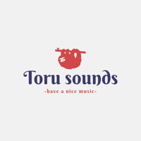 【ステッカー】「Toru sounds / sloth ロゴステッカー」/  ナマケモノ / stc001
