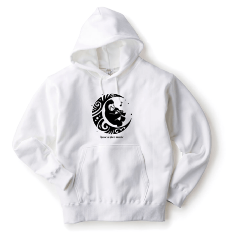 【即納】【パーカー】ナマケモノマッチョくん Sun&Moon パーカー 長袖 Hoodie
