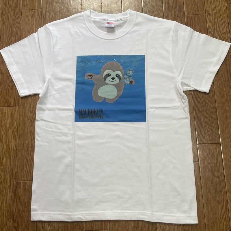 SOLD OUT！】【Tシャツ】ナマケモノマッチョくん CDジャケット