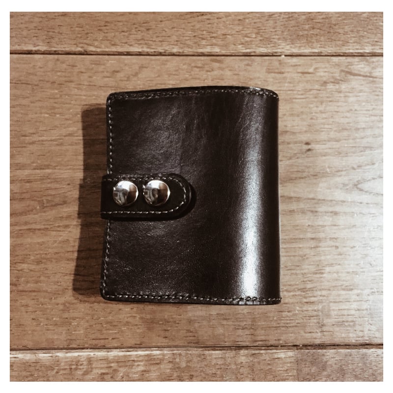 革財布 ミニ財布 黒 | IKORCUOIO
