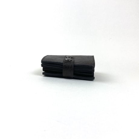 革財布 ミニ財布 スキモレザー 黒