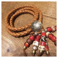 deer leather bracelet