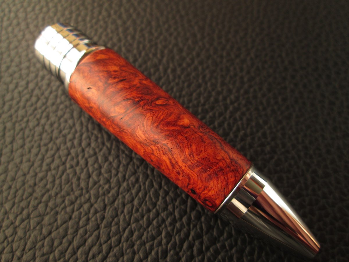 ④Cピュアモルトプレミアムウッドカスタム3&1 極上花梨瘤(アンボイナバール) ◇◇アンボイナバール 本花梨瘤 グリップのみ ジェット