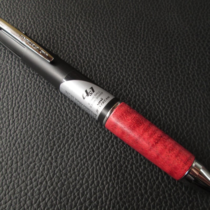 ◇◇カーリーパープルハート グリップのみ ジェットストリーム4&1用