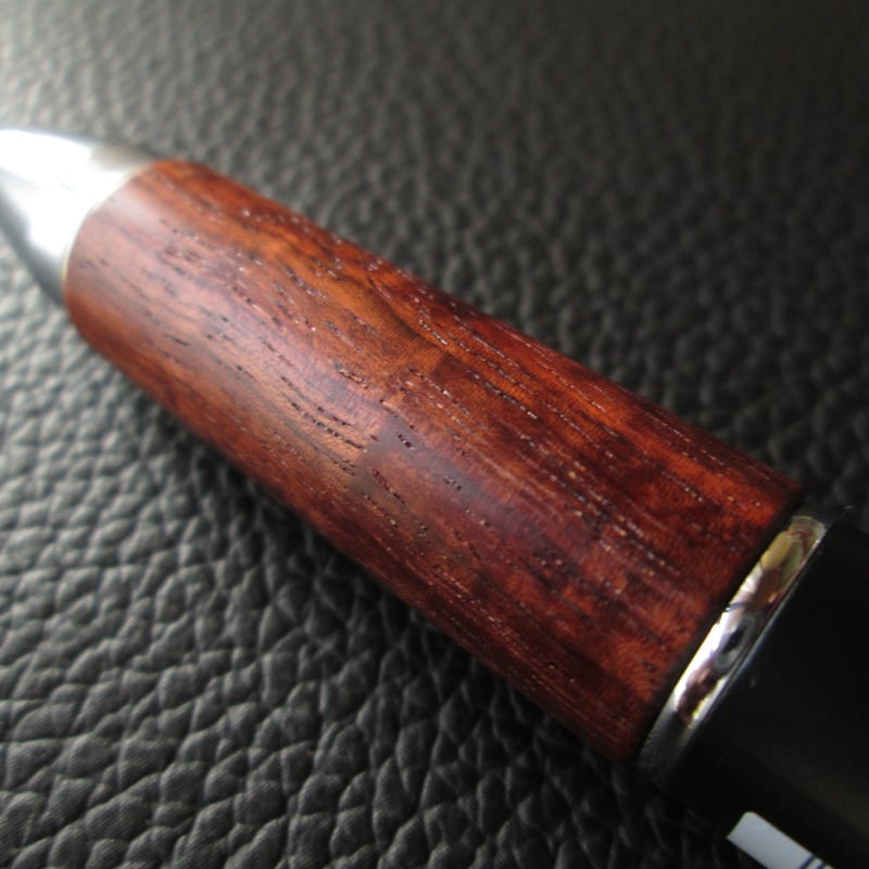 Ag紫檀(紅木)外装クリップ付きオーダー品 ◇◇本紫檀 グリップのみ ジェットストリーム4&1用◇◇SI-0520