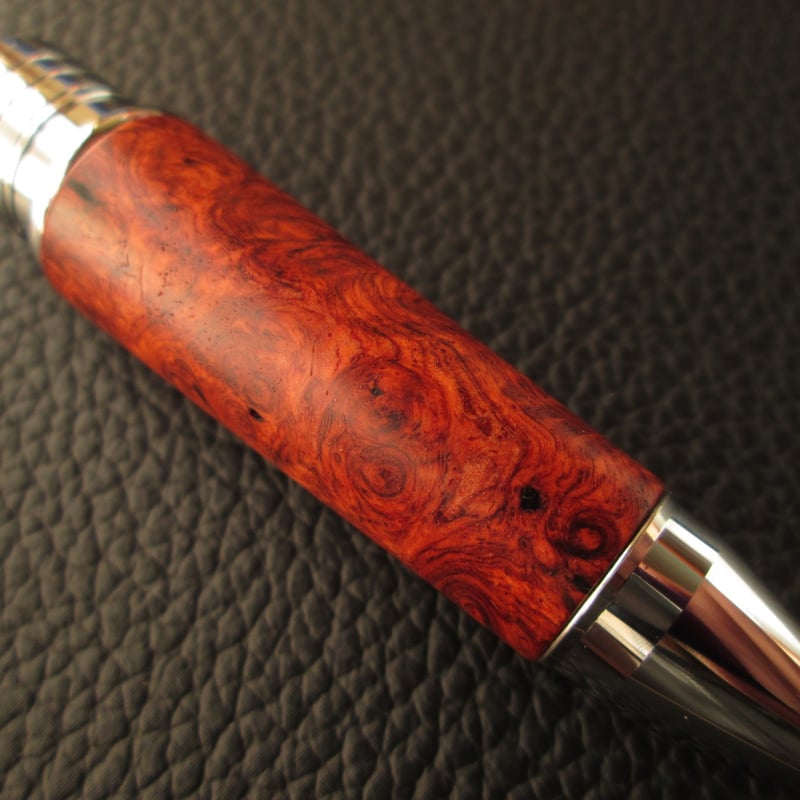 ◇◇アンボイナバール 本花梨瘤 グリップのみ ジェットストリーム4&1用