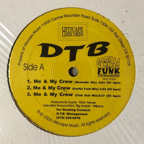 DTB / Me & My Crew (EP)