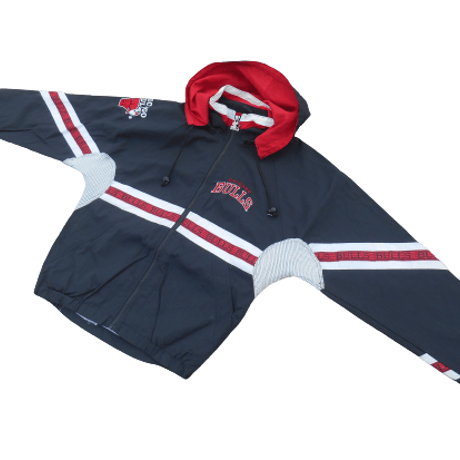 90s Chicago Bulls Nylon Jacket