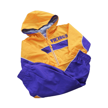 【Kids】00s NFL Minnesota Vikings Track Suit