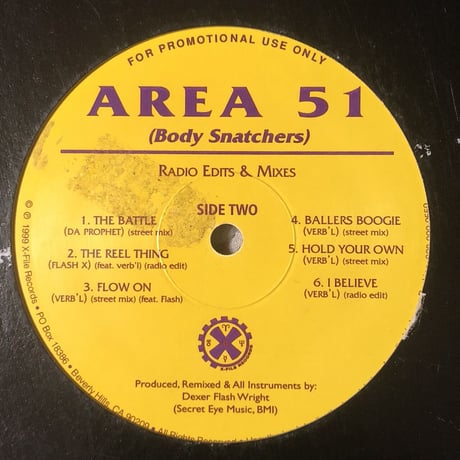 Area 51 / Body Snatchers (LP)