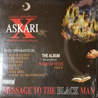 Askari X ‎/ Message To The Black Man (LP)
