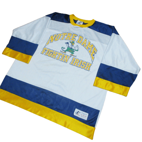 90s Notre Dame Hockey Jersey