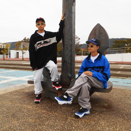 90s Fubu 1/4 Zip Fleece Sweatshirt