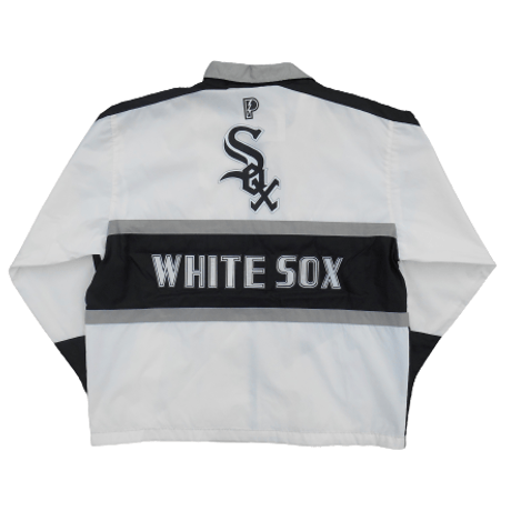 90s White Sox Nylon Jacket