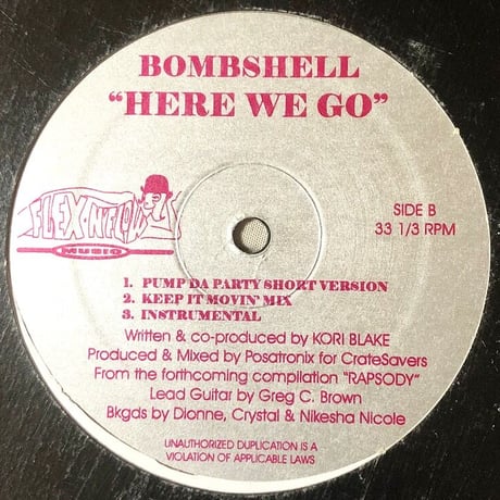 Bombshell / Here We Go (12")