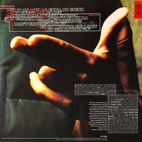 Big L ‎/ Lifestylez Ov Da Poor & Dangerous (LP)