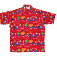 90s Fubu Fat Albert All Over Print Shirt
