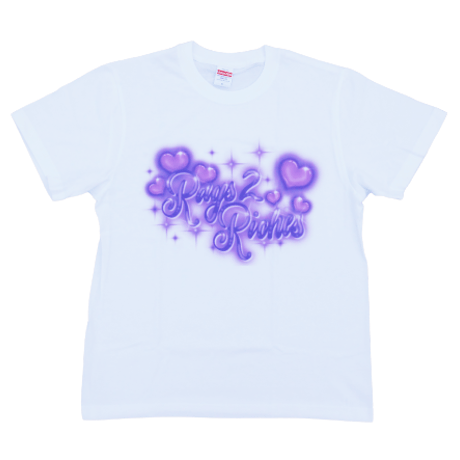 【Ladys】Rags 2 Riches Airbrush Over T-Shirt