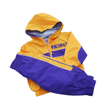 【Kids】00s NFL Minnesota Vikings Track Suit