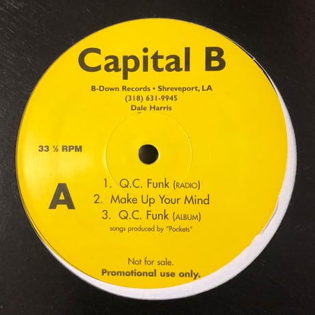 Capital B / Q.C. Funk (12")