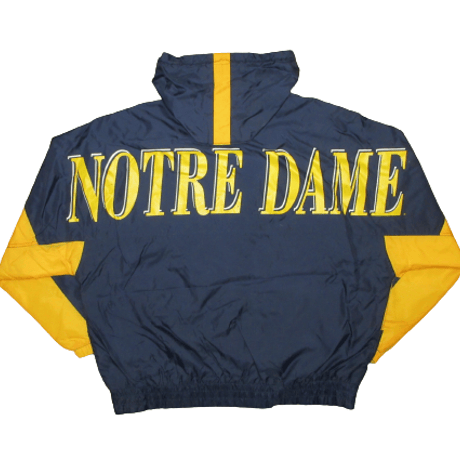 90s Notre Dame Nylon Jacket