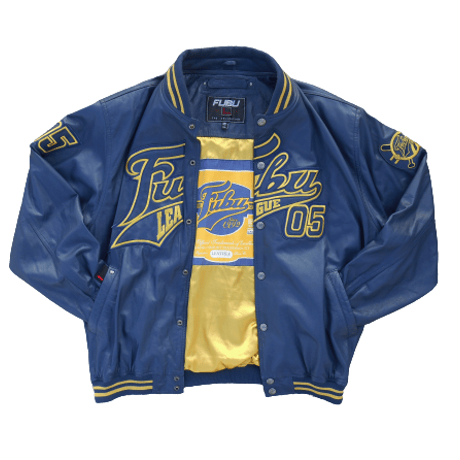90s Fubu Leather Jacket