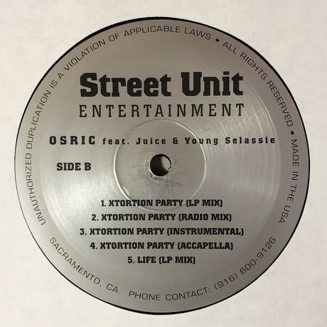 Osric / Pacific Coast (12")